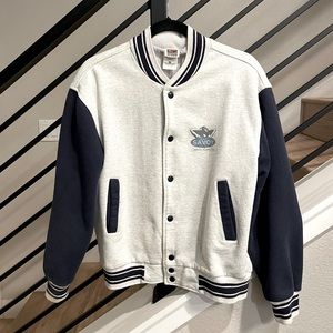 VINTAGE Jersey Knit “Savoy” Bomber Jacket size M
